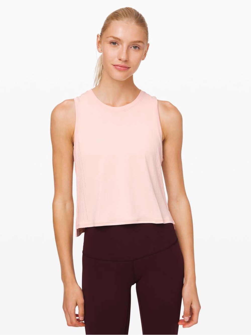 Lululemon Train to Be Tank in Pink Bliss / Pink Bliss